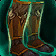 Cruel Gladiator's Dragonhide Moccasins